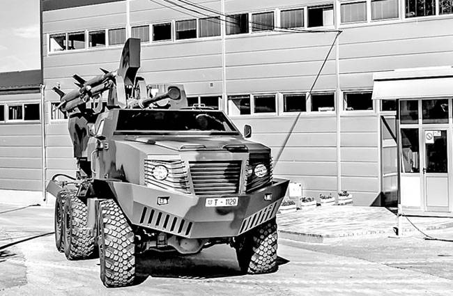 Зенитный ракетно-пушечный комплекс PASARS-16 Terminator (Сербия) Зенитный ракетно-пушечный комплекс PASARS-16 Terminator (Сербия)