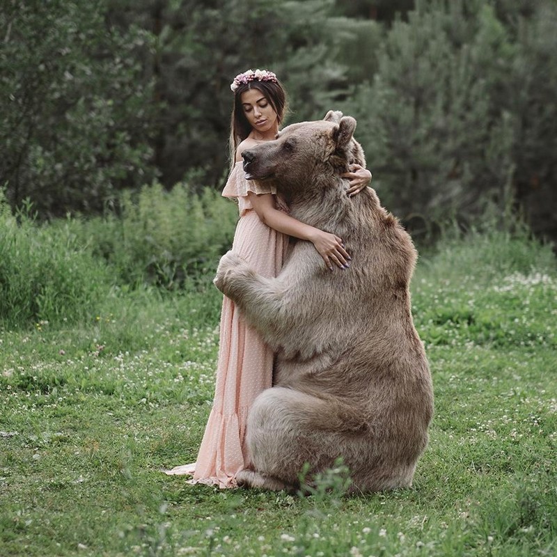 Самый суровый русский фотограф Самый суровый русский фотограф Ольга Баранцева, животные, люди, медведь, милота, фотограф