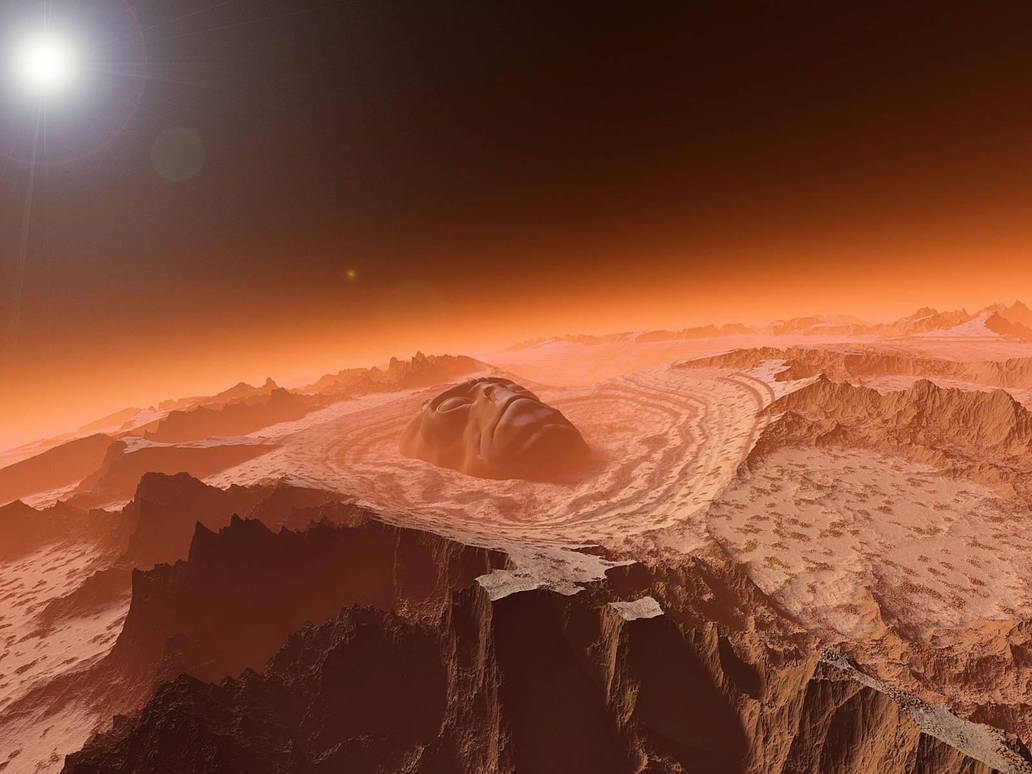 Mars Face by SvyatLee