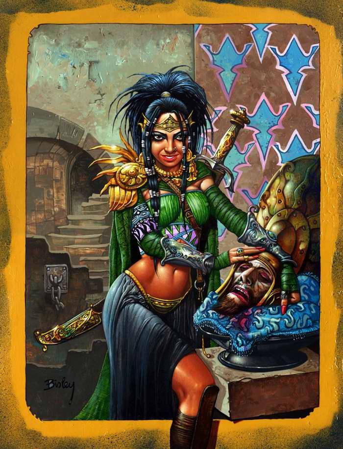 Simon Bisley, женщины, история