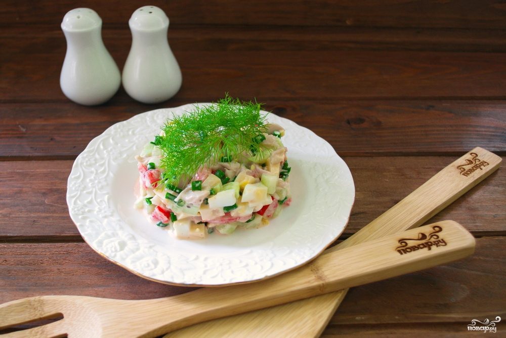 Вкусный повар рецепты салатов