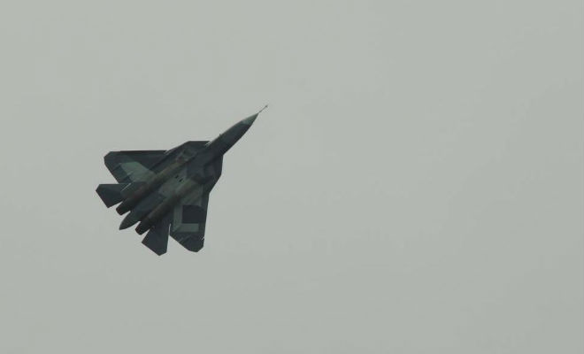 Трюки, на которые способен только российский истребитель пятого поколения Т-50