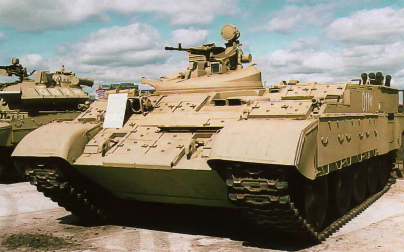 Тяжелый бронетранспортер БТР-Т на базе Т-55 (warhistory.ru)