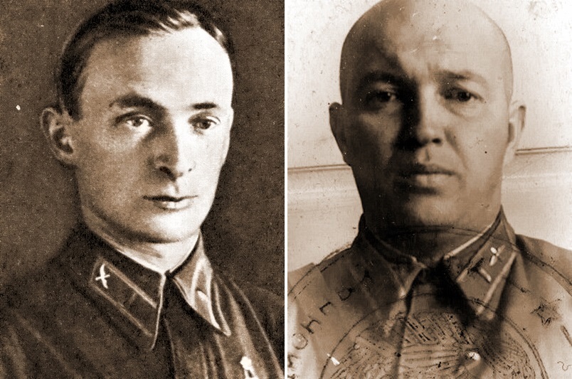 Командир 123-го ИАП майор (на фото капитан) Борис Николаевич Сурин и командир 1-й эскадрильи 123-го ИАП капитан Виктор Фёдорович Котлинский, погибшие 22 июня 1941 года. - Вынужденные драться? С удовольствием! | Военно-исторический портал Warspot.ru