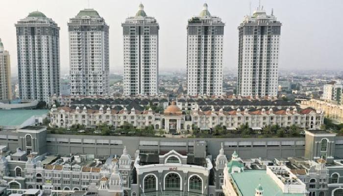 В Северной Джакарте есть элитный поселок на крыше торгового центра Mall of Indonesia, который построили в 2015 г. (The Villas, Индонезия). | Фото: gooto.com.