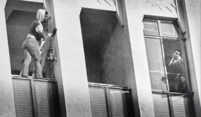 Мохамед Али отговаривает самоубийцу от прыжка, 1981 год