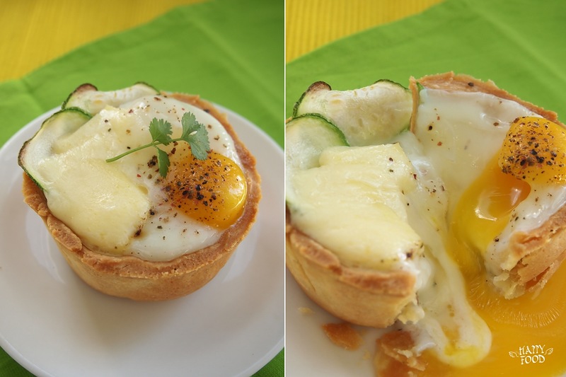 Завтрак должен быть вкусным — яйца запеченные с сыром и цукини в песочной корзинке Завтрак должен быть вкусным — яйца запеченные с сыром и цукини в песочной корзинке