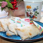 Конвертики с курицей и капустой в лаваше