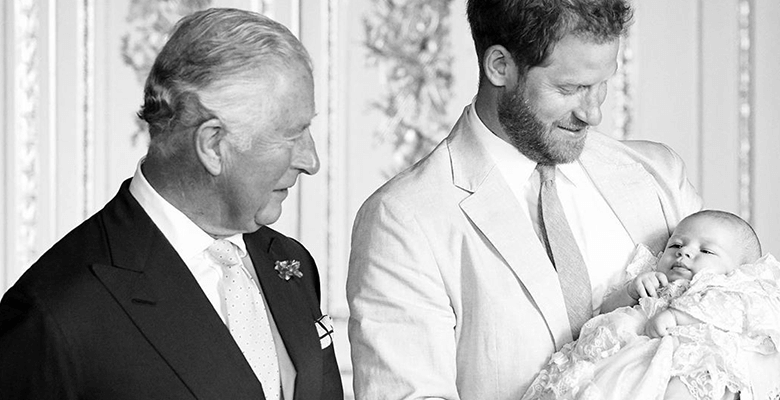 Арчи поздравил дедушку, принца Чарльза, с днем рождения
