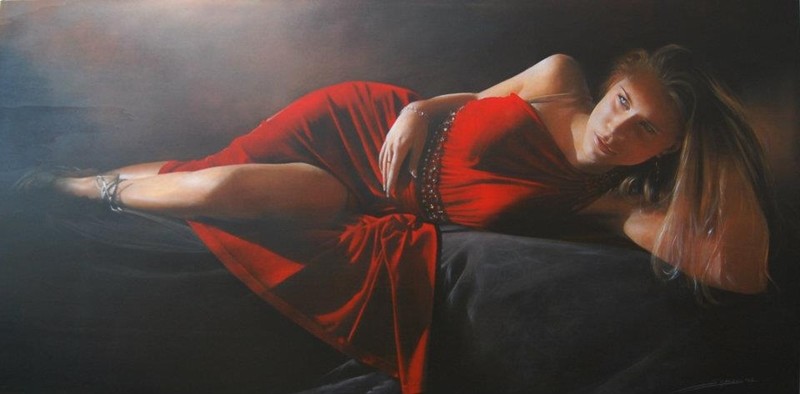 Antonio Sgarbossa 1945 - Italian Figurative painter - Tutt'Art@ (39).jpg