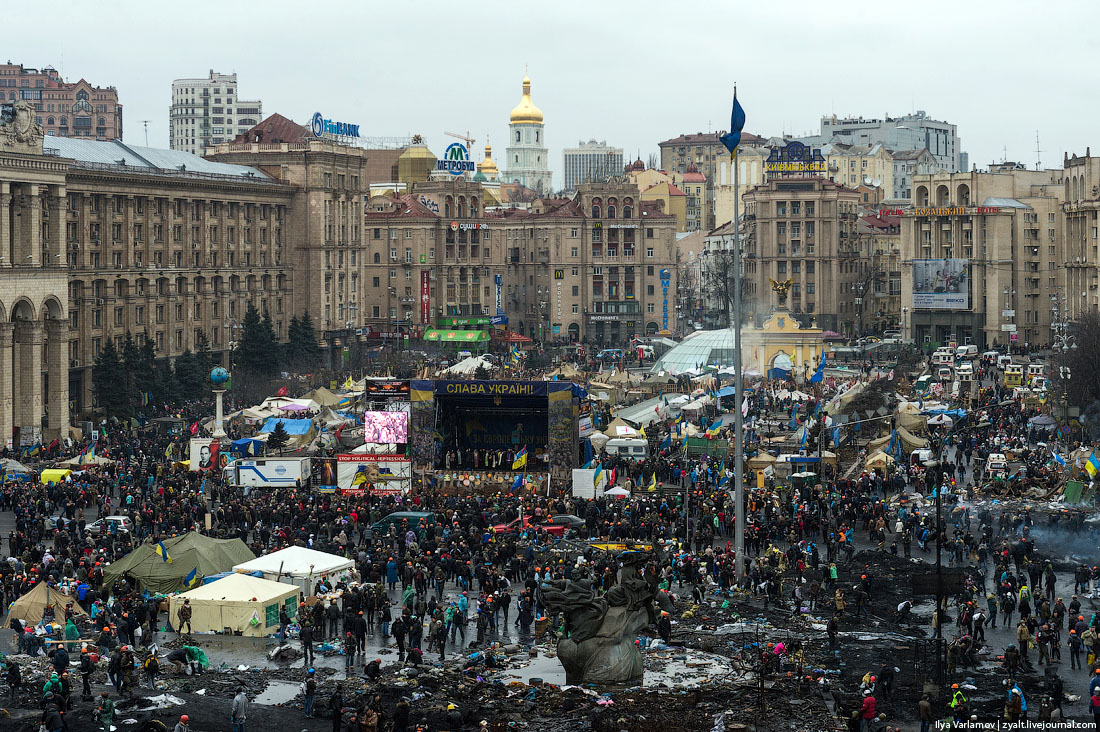 Пять лет Евромайдану. Хроника событий.