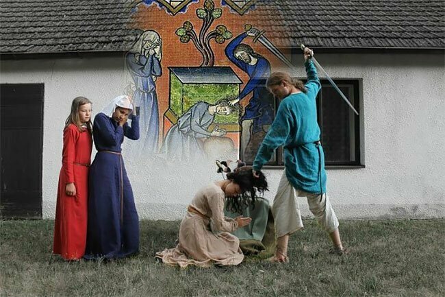 Как чешские студенты старинные иллюстрации воссоздавали Как чешские студенты старинные иллюстрации воссоздавали
(15 фото)