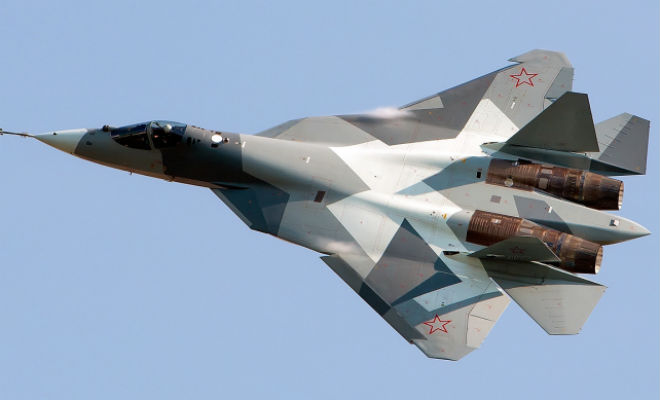Трюки, на которые способен только российский истребитель пятого поколения Т-50