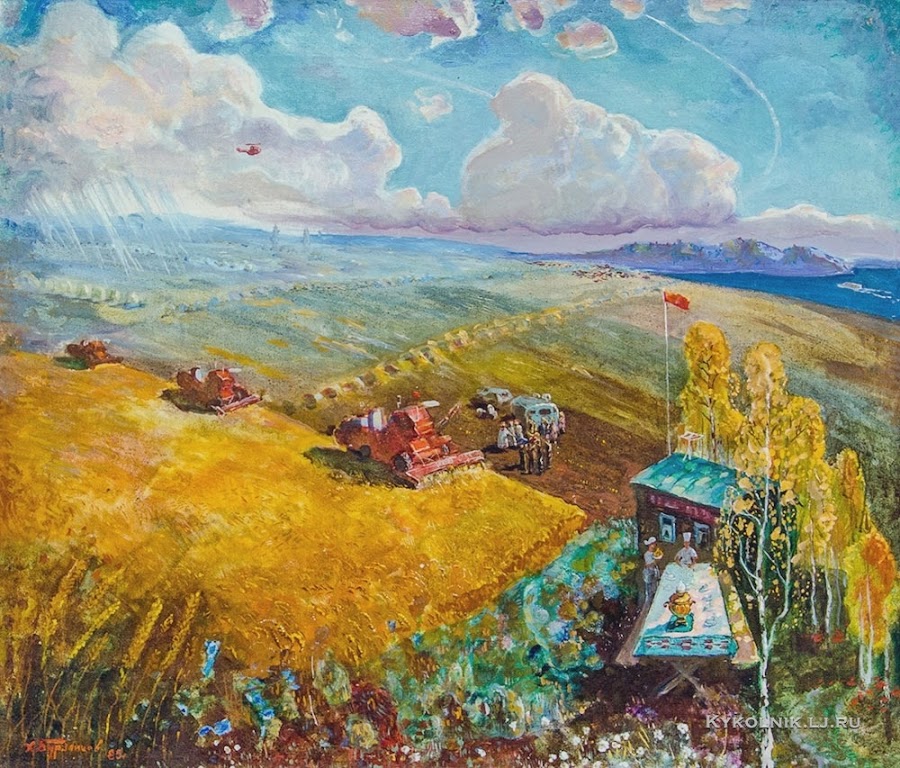 Изобразительное искусство СССР. Рабочий полдень... Изобразительное искусство СССР. Рабочий полдень...