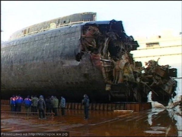 August 12 - the anniversary of the submarine "Kursk" Russian history