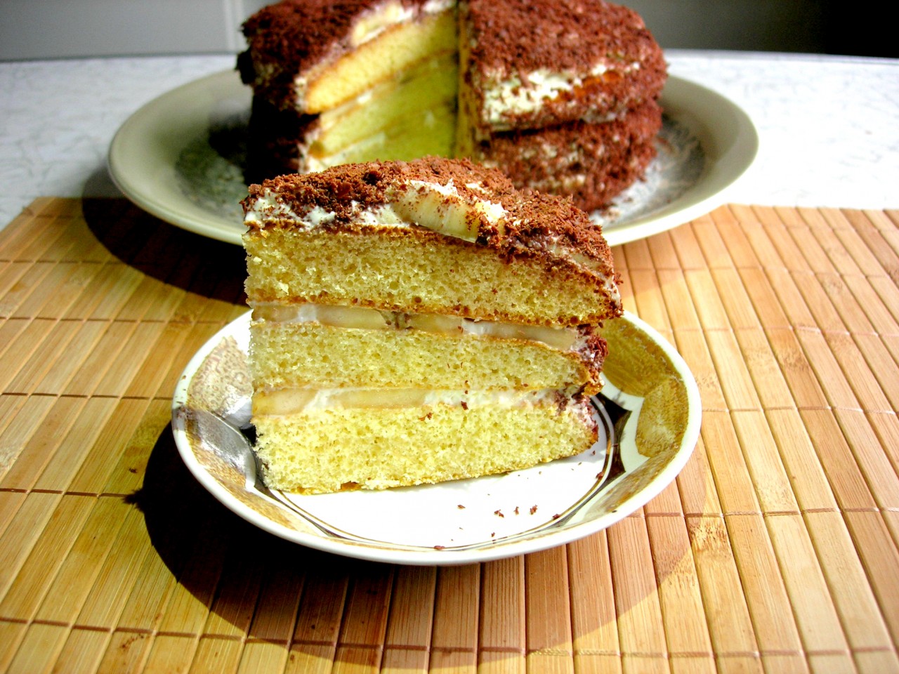 Торт «БАНАНОВЫЙ КАПРИЗ» — Нежный Крем и Вкуснейшие Коржи