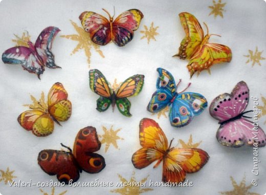 Восхитительные объемные бабочки за полчаса! (мастер-класс)