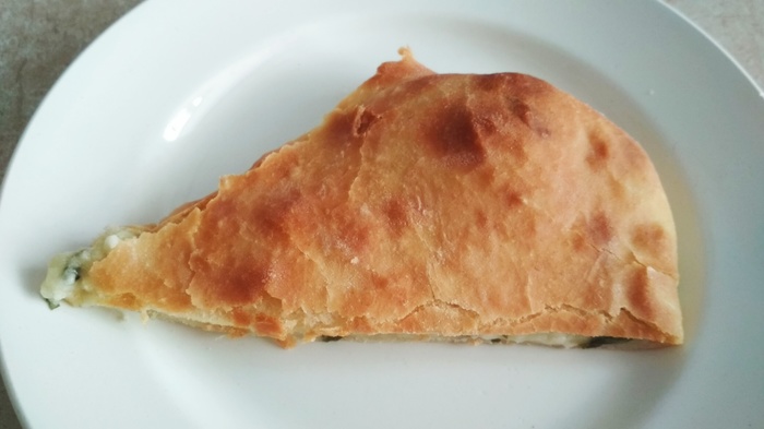 Универсальное тесто и пирог с сыром и картофелем. Тесто, Пирог, Кулинария, Длиннопост, Рецепт