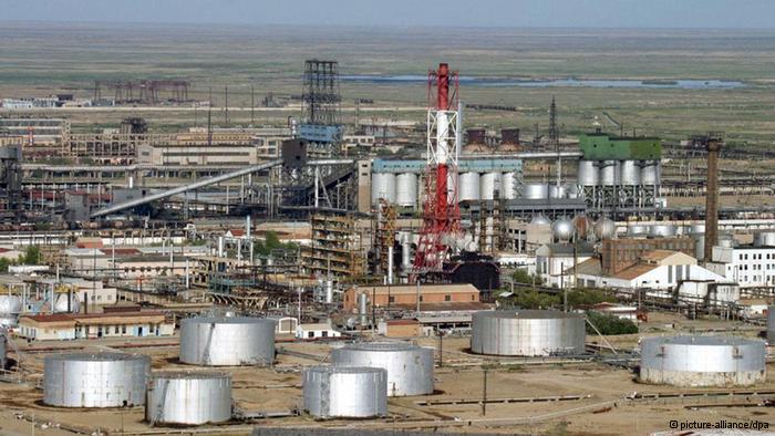 Нефтеперерабатывающее предприятие в Казахстане 