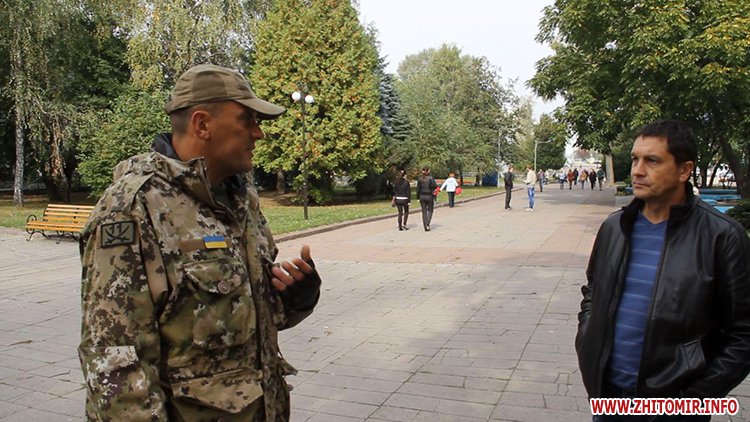  Житомирянин Василий Щербаков из батальона «Киевская Русь»: У вас выборы, а у нас каждый день гибнут люди