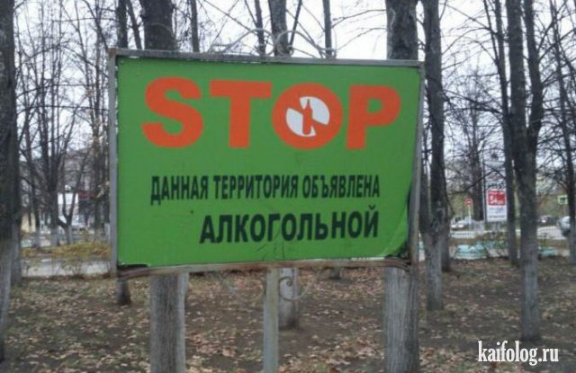 Объявления и надписи по-русски (40 фото)