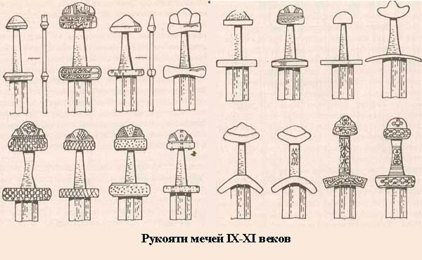 Какие на Руси были мечи (9 фото + 1 видео)