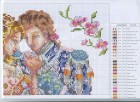 Вышивка крестиком схема романтика 96