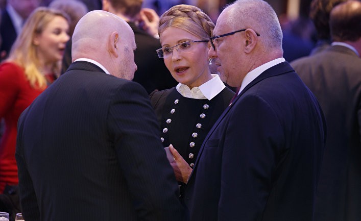 Бывший премьер-министр Украины Юлия Тимошенко в Вашингтоне, США. 8 февраля 2018