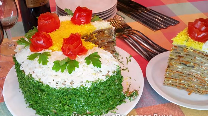 Самый вкусный печеночный торт