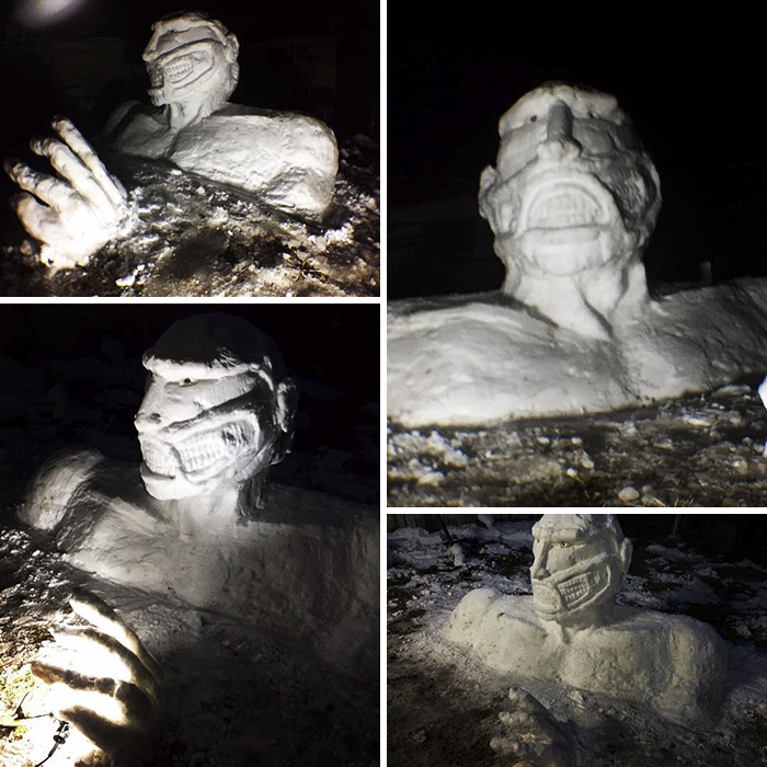 Creative Snow Sculptures