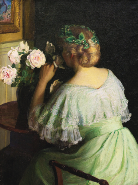 "Аромат розы", 1900-е , 100.5×75 см