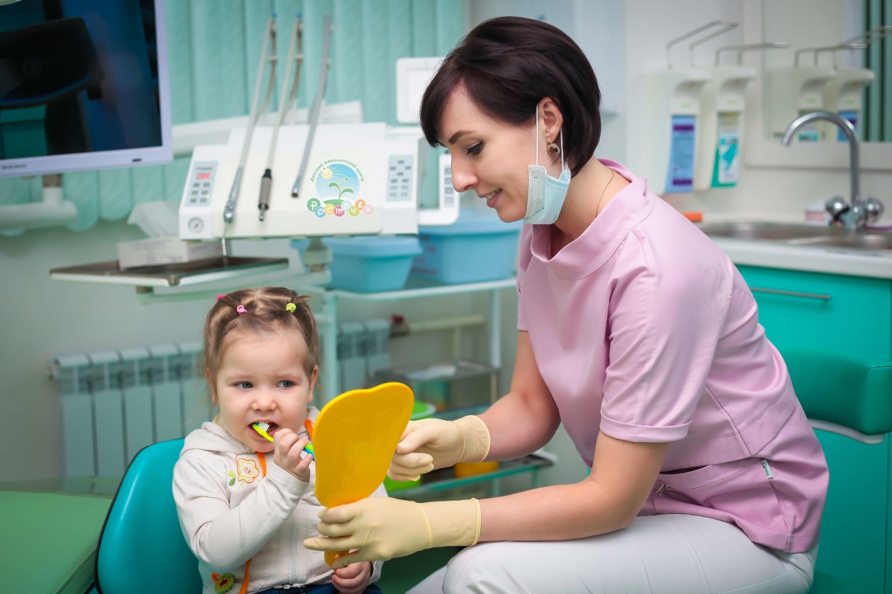 Учим ребенка правильно чистить зубы ДМЦ «Росточек»