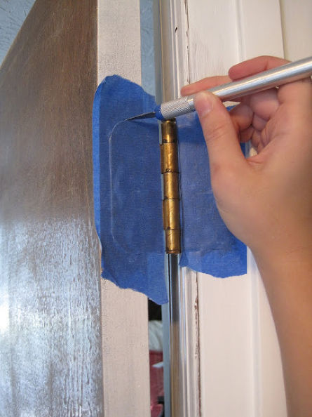 how to paint a door on hinges, doors, painting