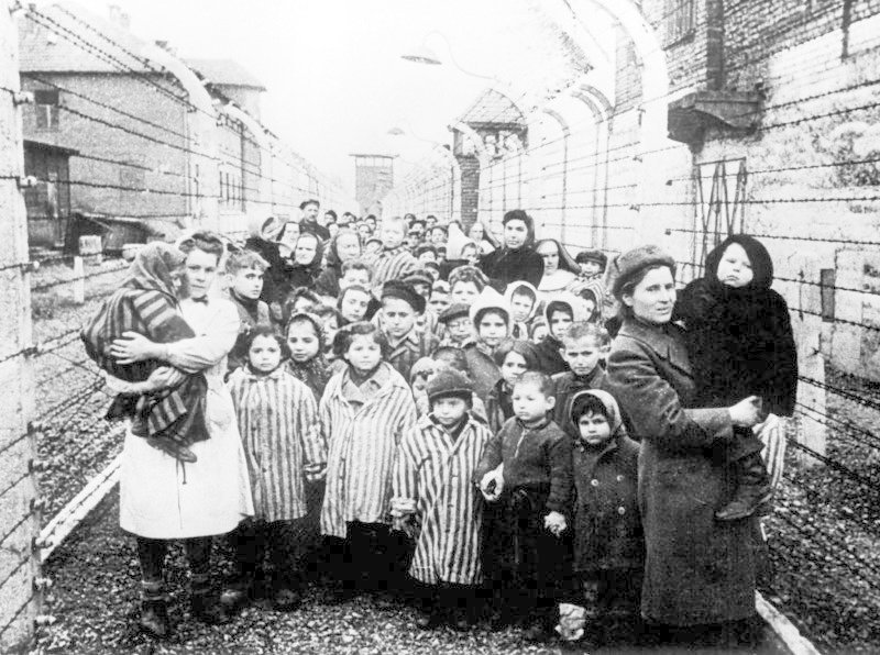 Освобождение концлагеря Освенцим (Аушвиц) советскими войсками 73 года назад