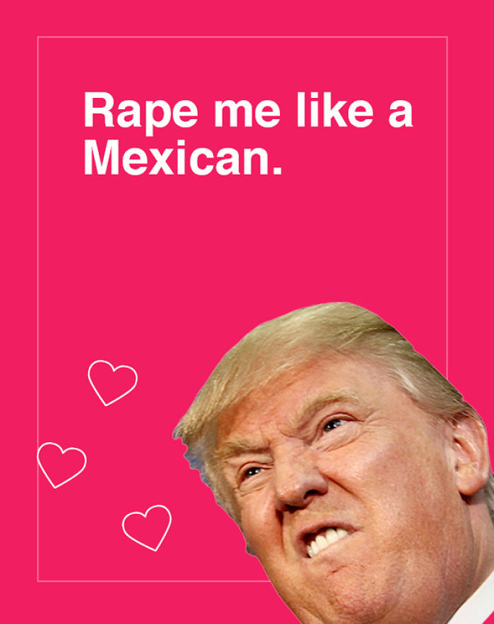 Trump Valentine's Day Cards