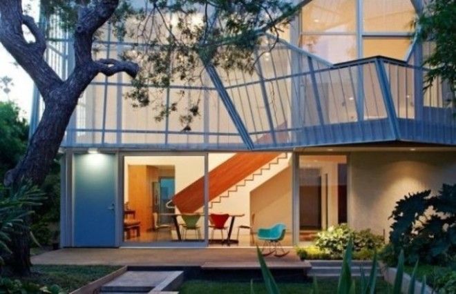 Данный дом выполнен из алюминиевого каркаса что делает его достаточно лёгким но при этом прочным Приятный бонус оригинальные балконы