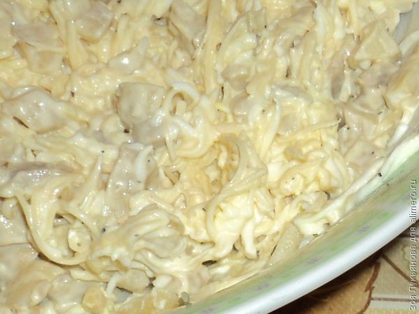 Омлет с грибами и сыром