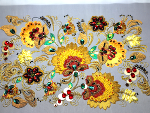 Вышиваем «Хохлому» в разных техниках | Ярмарка Мастеров - ручная работа, handmade Вышиваем «Хохлому» в разных техниках | Ярмарка Мастеров - ручная работа, handmade