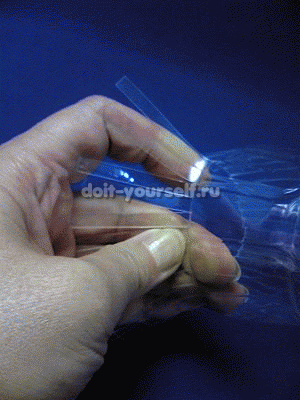 Ваза из пластиковой бутылки