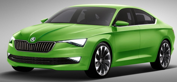 Skoda Superb получит гибридную силовую установку