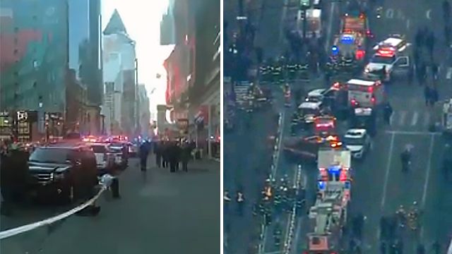Взрыв в переходе на Манхэттене сняли с нескольких ракурсов