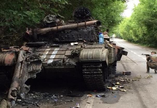Ополченцы Новороссии отбили штурм Донецка но оставили несколько населенных пунктов