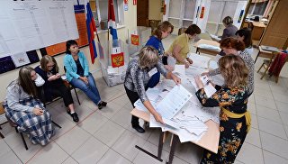 Подсчет голосов в единый день голосования