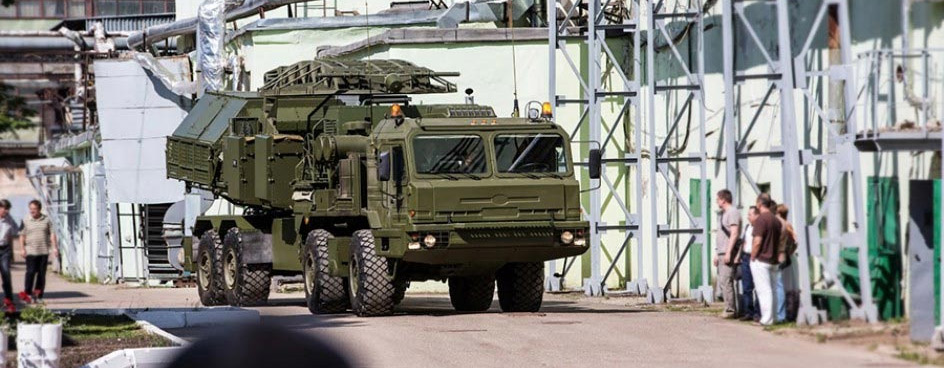 Станция радиоэлектронного подавления 1Л269 "Красуха-2" в транспортной конфигурации