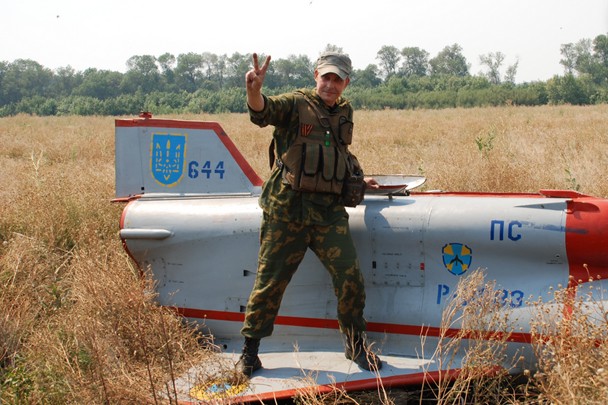 Ополченцы подбили украинский беспилотник под Шахтерском