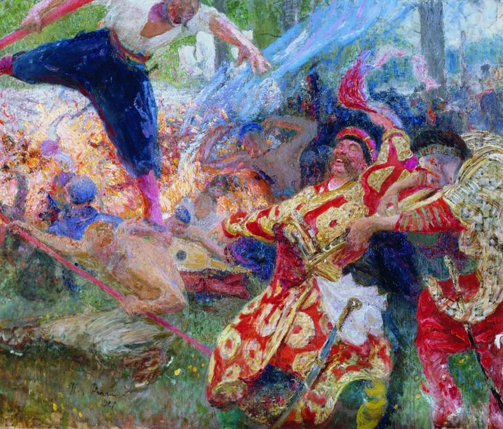Илья Ефимович Репин. Гопак Илья Ефимович Репин. Гопак
