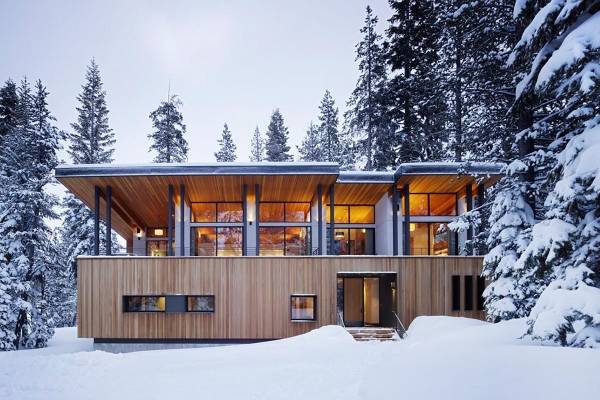 Облицовка фасадов деревянными панелями