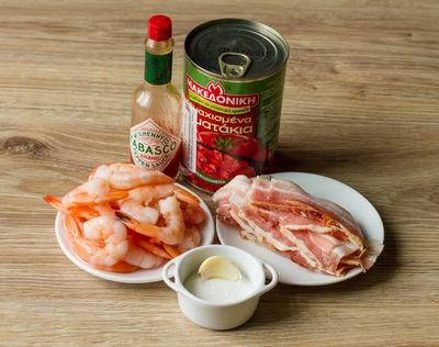 Жареные креветки