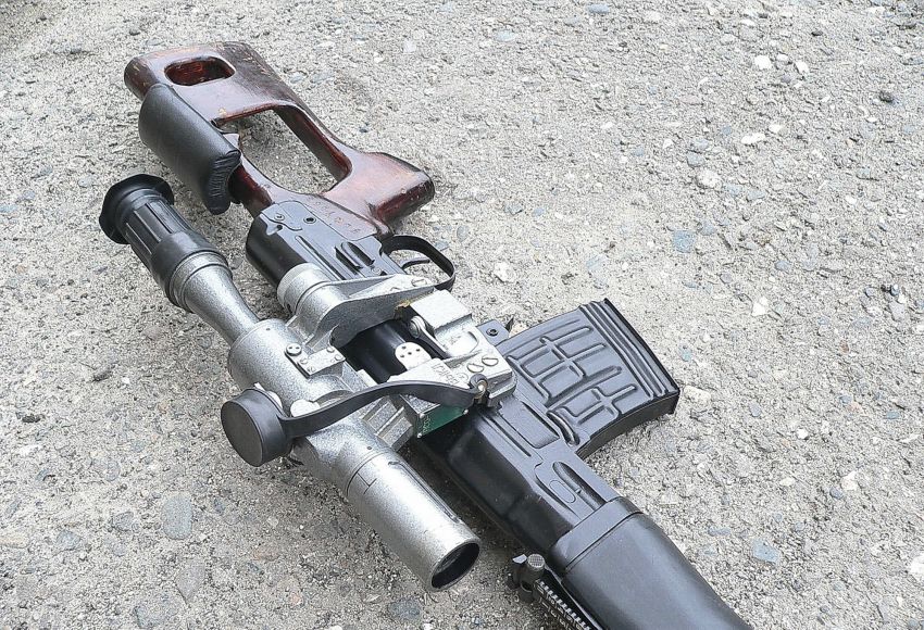 About the legendary SVD SVD sniper rifle, Russia