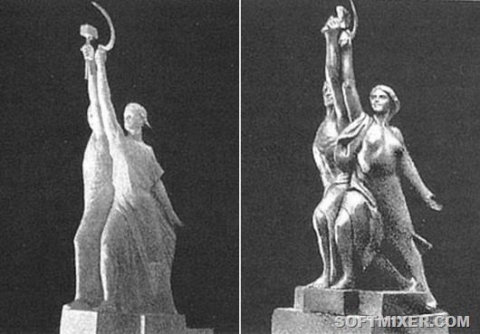 История создания скульптуры «Рабочий и колхозница» История создания скульптуры «Рабочий и колхозница»